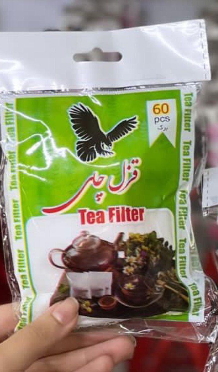 کاور و صافی چای 50عددی - کاور و صافی چای۵۰ عددی